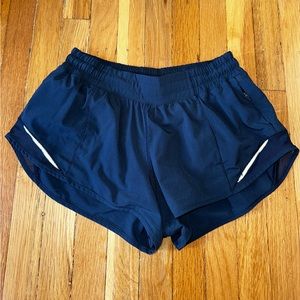 Navy blue lulu shorts